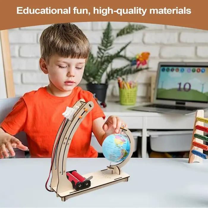 Jouets Scientifiques pour Enfants : Simulation de Jour et de Nuit, Bricolage STEM, Technologie, Physique, Apprentissage Ludique, Aides Pédagogiques Éducatives
