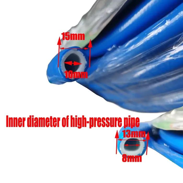 Tuyau 30M d'un diamètre intérieur de 8/10 mm avec tressage flexible