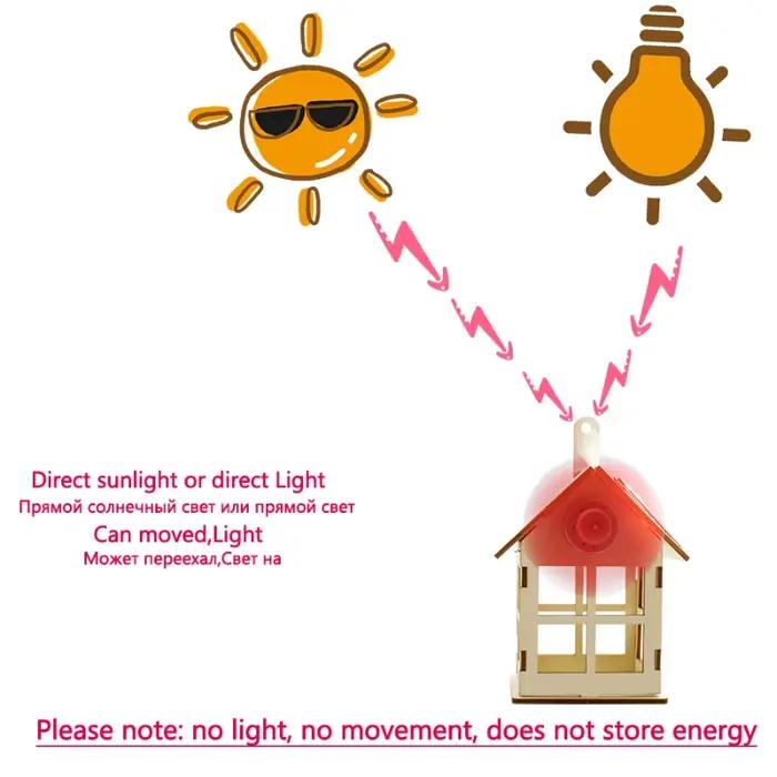 Jouet solaire pour garçon moulin à vent Science bricolage physique Kit éducatif pour enfant modèle 2 en 1 énergie solaire technologie expérience tige cadeau