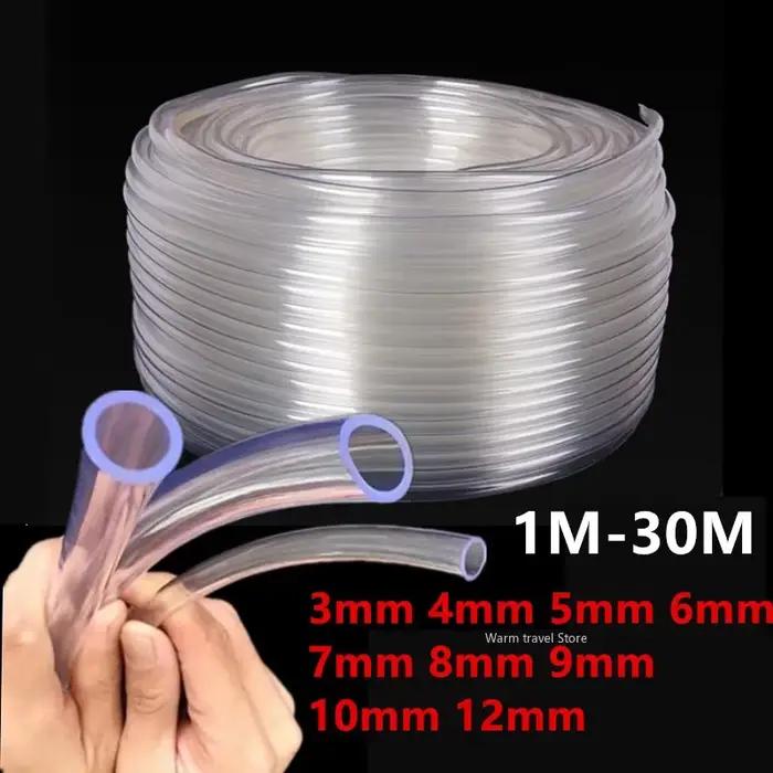Tuyaux en plastique PVC Transparent