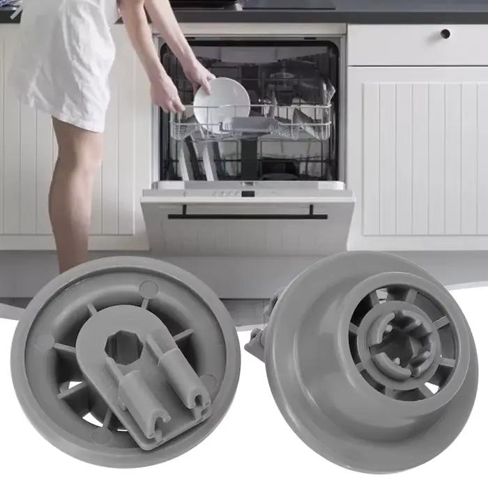 Roues de panier inférieur pour lave-vaisselle, 4 pièces, pour Bosch, Siemens, Neff-Beko 611475 00611475 165314, pièces de rechange