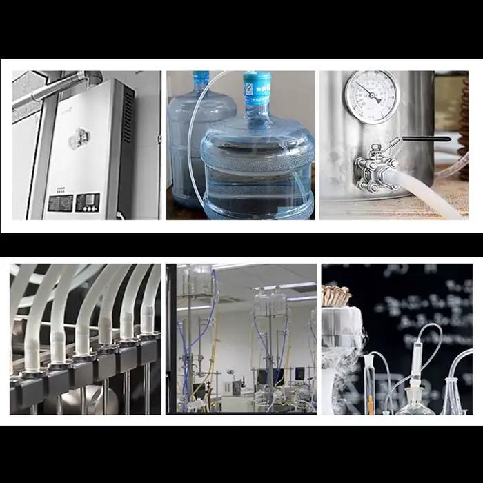 Tuyaux en plastique PVC transparent