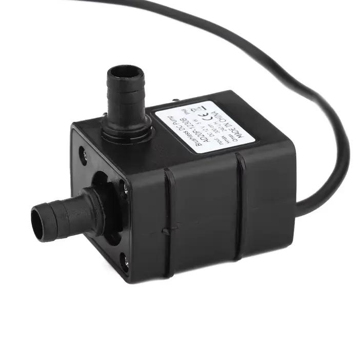 Mini pompe à eau étanche puissance 12 V 5 W 240L/H sans brosse DC Micro
