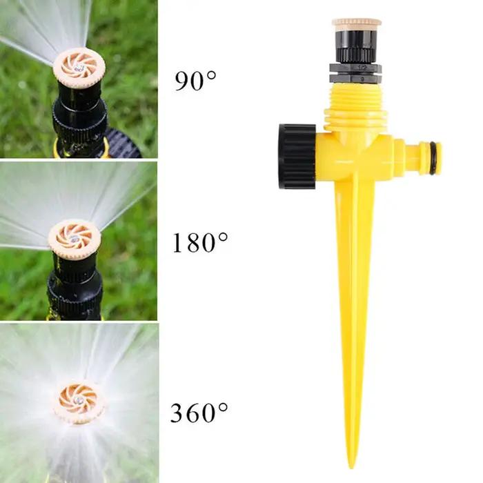 Arroseur de jardin 360 ° Système d'irrigation rotatif pour l'agriculture