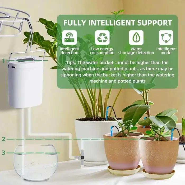 Système d'arrosage automatique des plantes avec minuterie