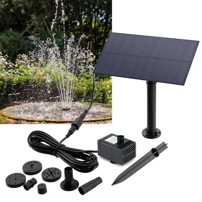 Pompe à eau solaire 10W 5V avec piquet