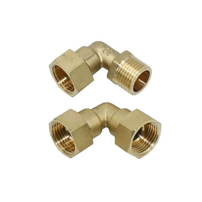 Connecteur de filetage mâle femelle en laiton G1/2 G3/4 G1