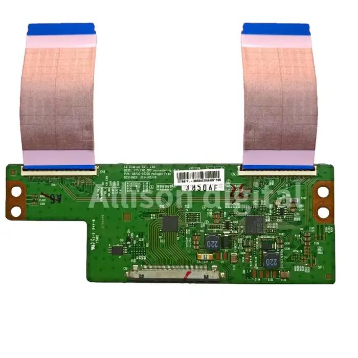 Original 6870C-0532B pour 43 ''49'' 55 ''TV Tcon 6870C carte mère carte TV Placa Tv pour Lg carte t-con originale 6870C 0532B