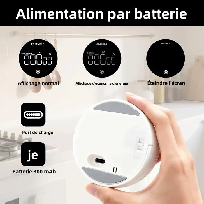Minuterie de cuisine de 1000 minutes