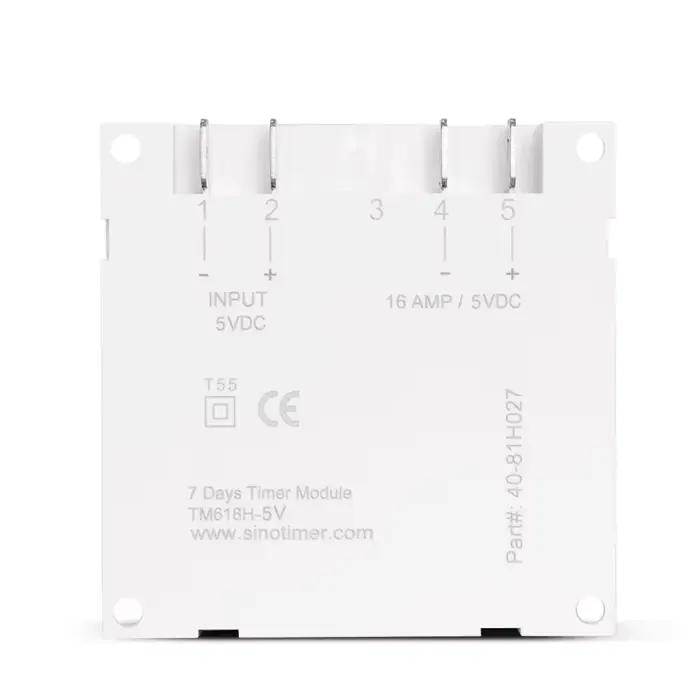Minuterie numérique programmable avec fonction de compte à rebours
