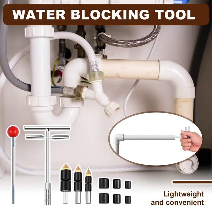 Kit de bouchon d'eau pour tuyaux