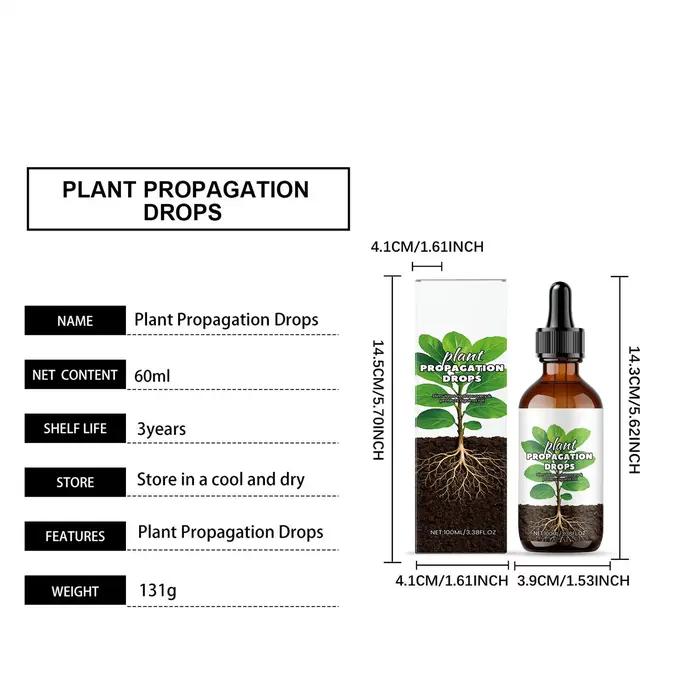 Stimulant de racines pour plantes saines et fortes jardinage intérieur extérieur propagation d'eau système de racines plus saines croissance prolongée revitalisation feuilles jaunies design ergonomique application précise sans gaspillage
