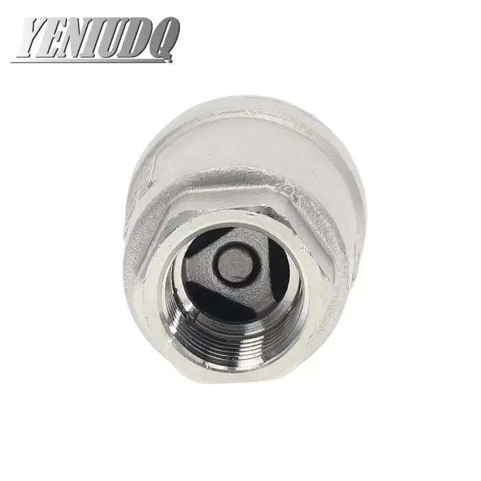 Clapet anti-retour vertical en acier inoxydable 304