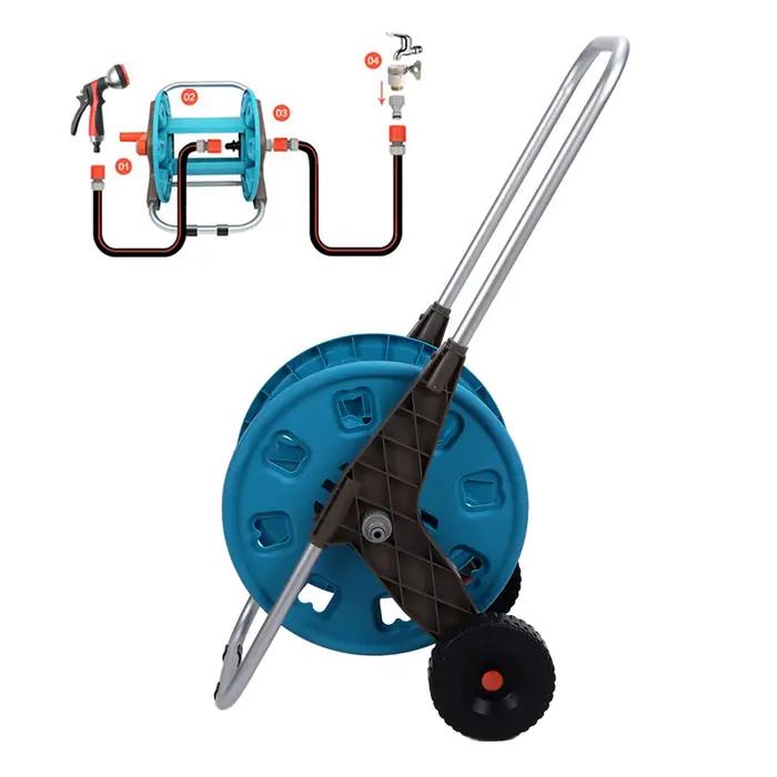 Chariot enrouleur de tuyau d'arrosage T1 G1/2