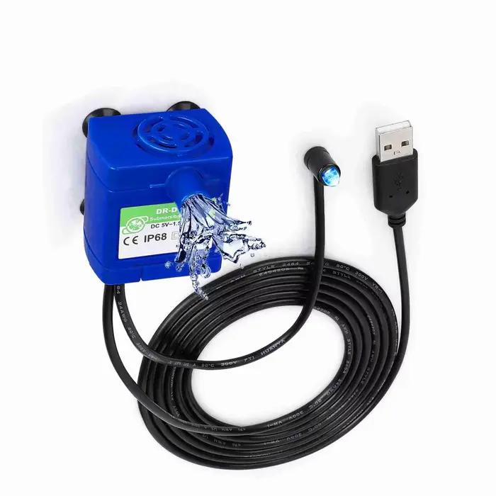 SubSN-Pompe à eau pour fontaine pour animaux de compagnie avec câble d'alimentation de 5