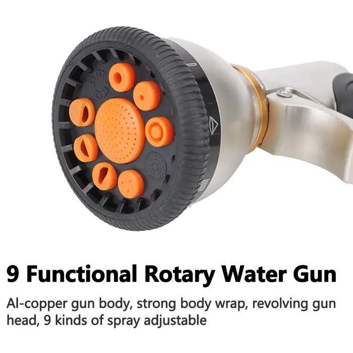Pistolet d'arrosage rotatif pour lave-auto