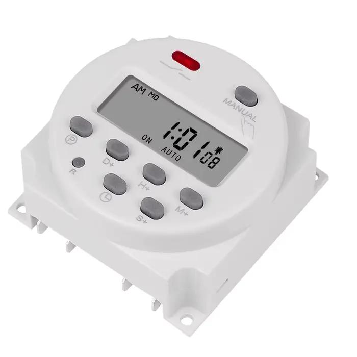 Minuteur numérique LCD à intervalle de 1 seconde 5V 12V 24V 110V 220V