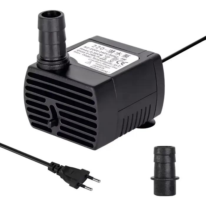 Nouvelle pompe à eau Submersible 3/5/10/15/25W EU220v US110V pour jardins aquatiques et système hydroponique fontaines de table d'aquarium Pon
