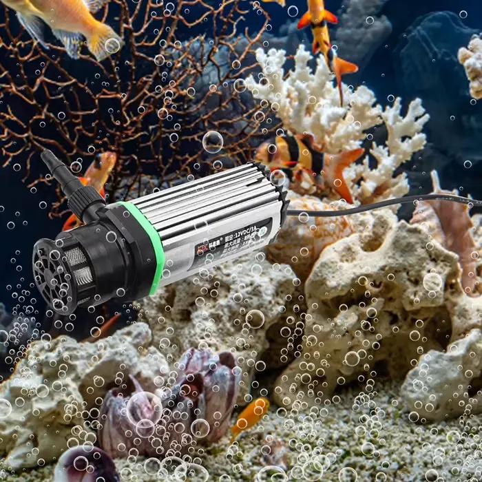Pompe à eau submersible 12V DC ultra-silencieuse à aspiration par le bas