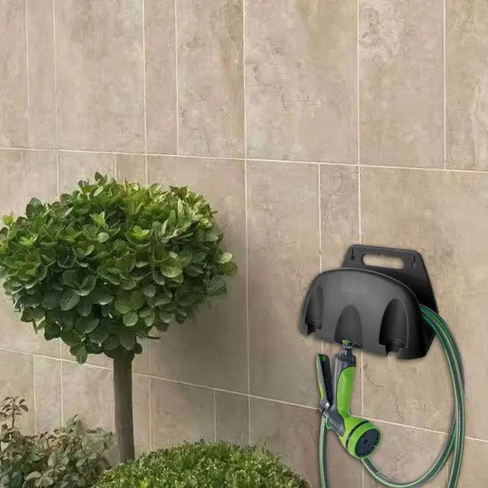 Support mural pour tuyau d'arrosage de jardin