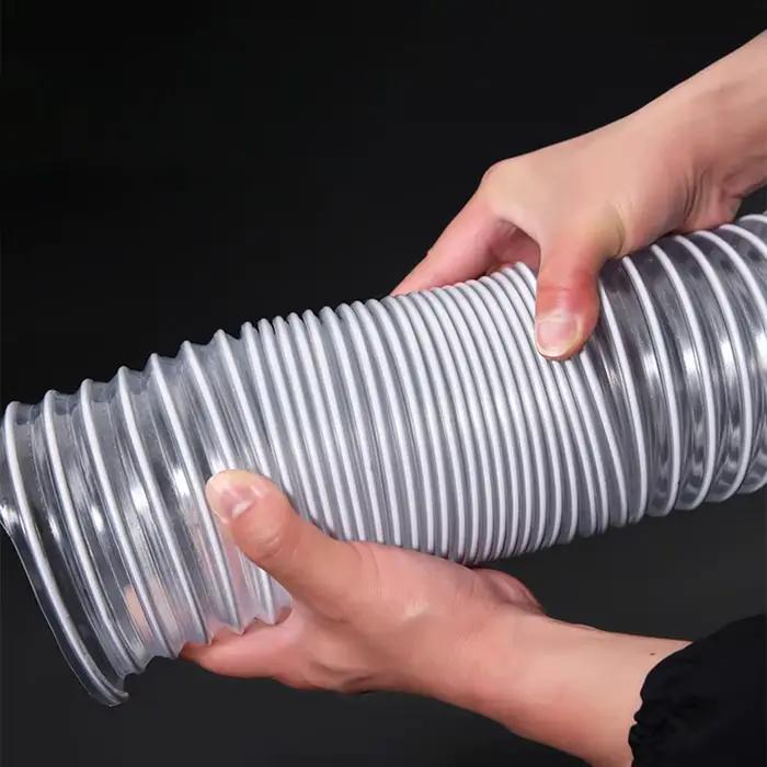 Tuyau en plastique PVC Transparent