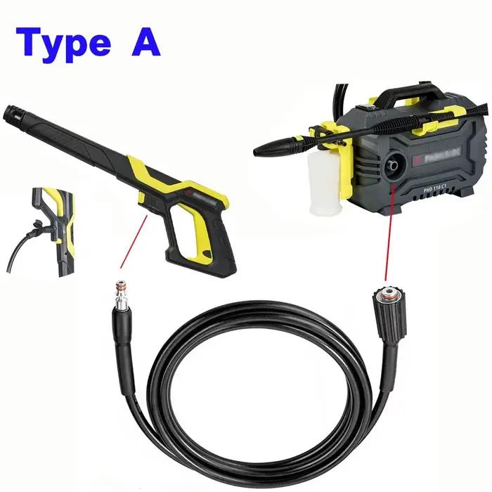Tuyau de pistolet pour Lance de lavage pour adaptateur d'outils Parkside/connecteur de buses de prêt