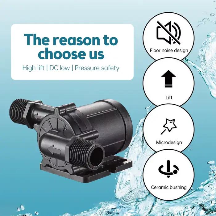 SubSN-Mini Pompe à Eau à Immersion DC 12V 180