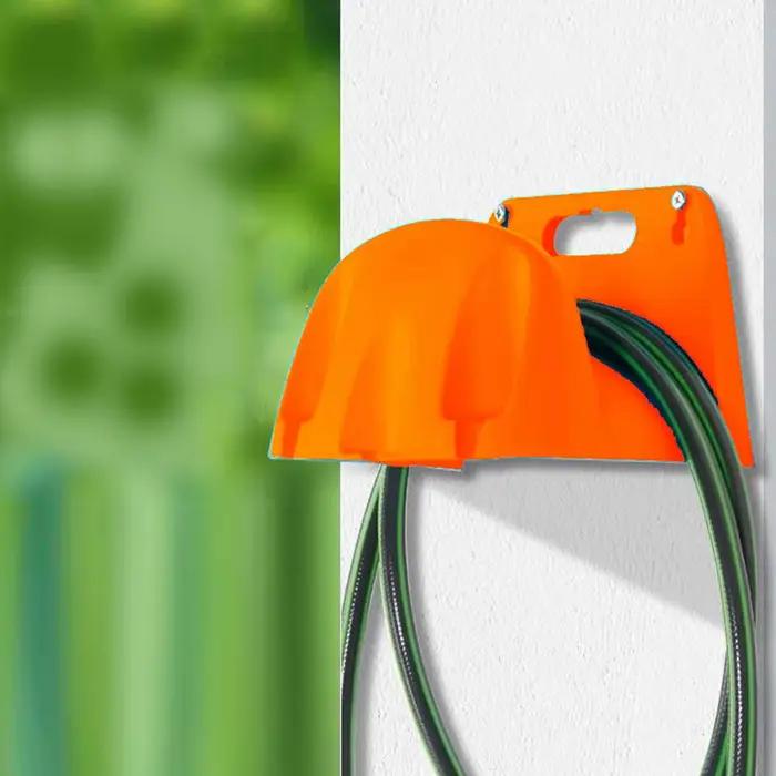 Support de tuyau d'arrosage de jardin en métal pour l'extérieur