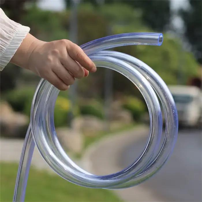 Tuyau en PVC tuyau d'eau Transparent tuyaux de Tube tuyaux d'aquarium tuyau de pompe à eau tuyau d'arrosage 3 4 5 6 7 8