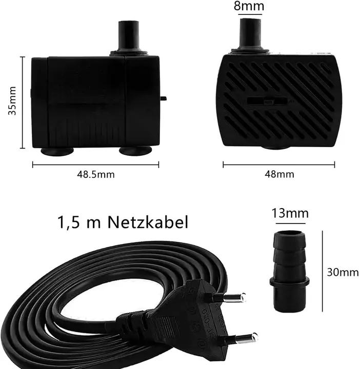 Mini Pompe à Eau Ultra Silays euse pour Aquarium