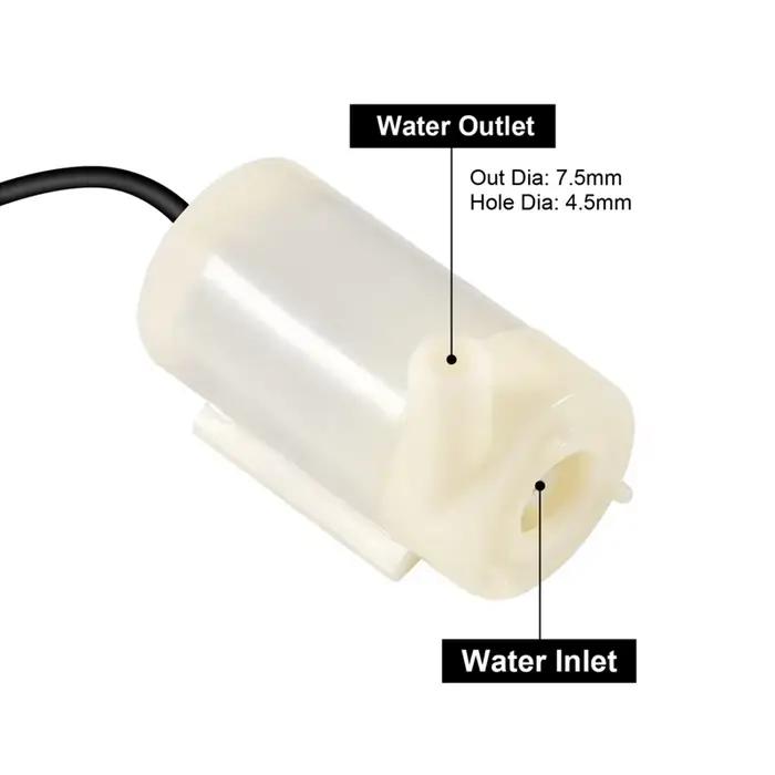 A36T-1Set Kit de bricolage d'irrigation automatique système d'arrosage capteur capacitif d'humidité du sol et pompe à