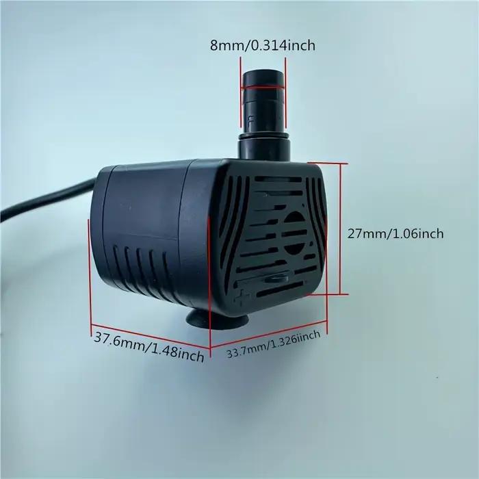 1 pièces pompe à eau 5V prise USB 3W DC 5.5V-12V Mini