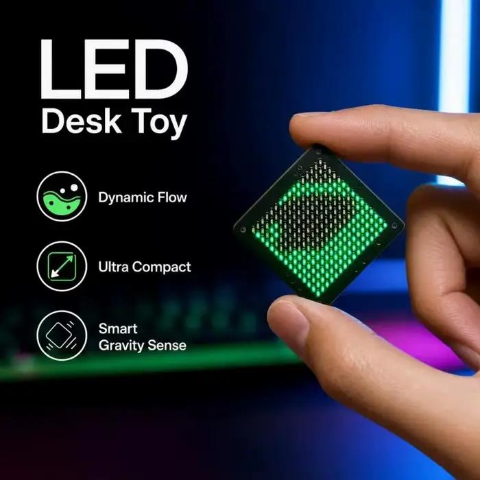 Ornements lumineux LED à simulation de courant d'eau