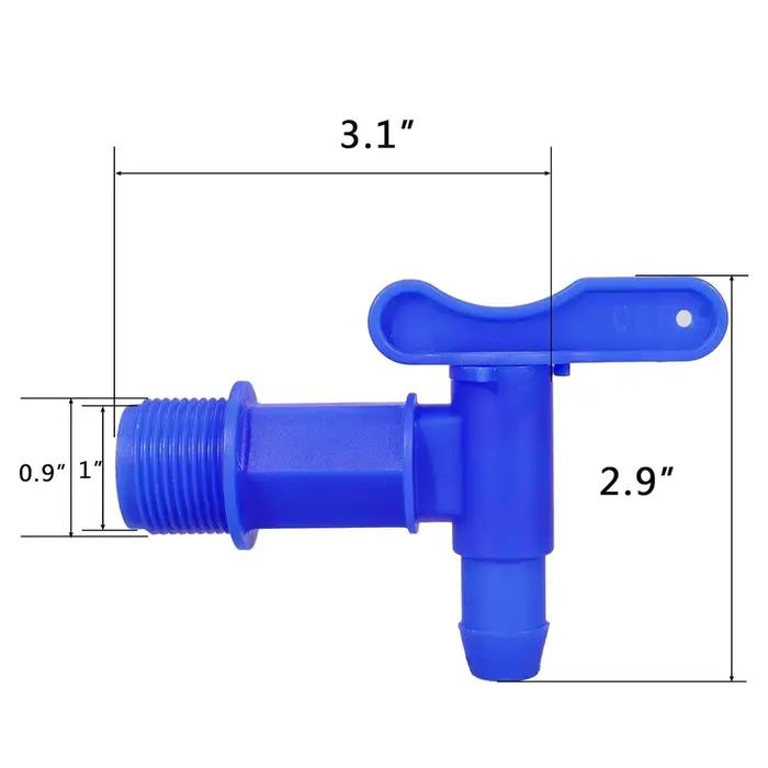 Robinets de robinet de tambour de 3/4 pouces avec joint EPDM