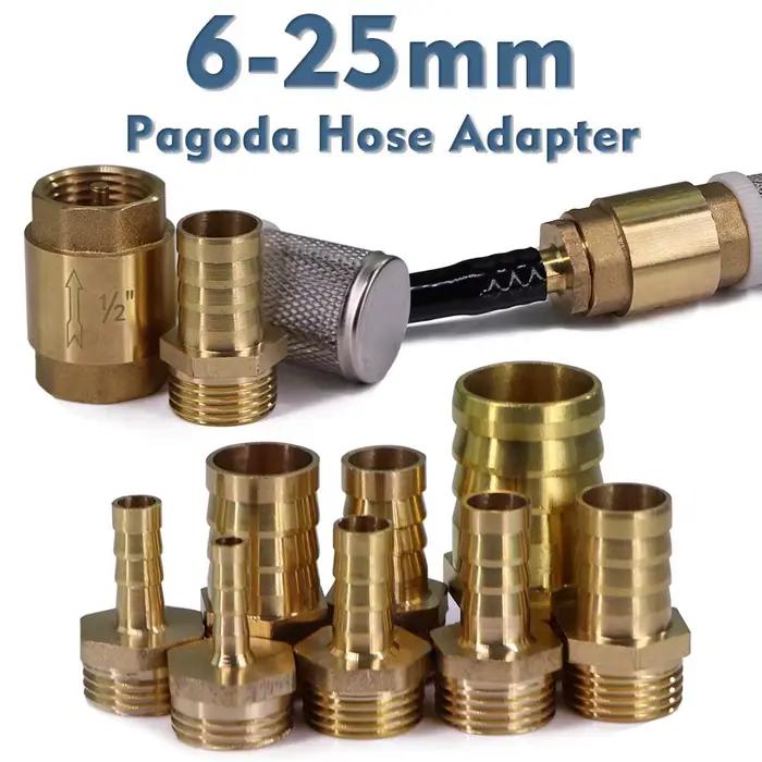 Adaptateur de tuyau Wildoda en laiton avec filtre