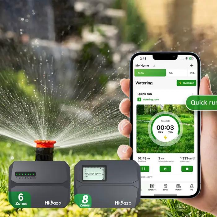 Contrôleur d'irrigation WiFi 6/8 Zones