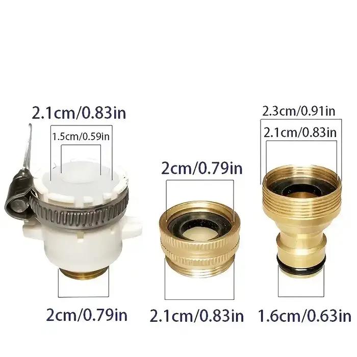 Tuyau d'arrosage magique bicolore extensible