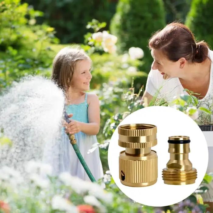 Accessoires tuyaux jardin 3/4 pouces connecteur rapide Pression