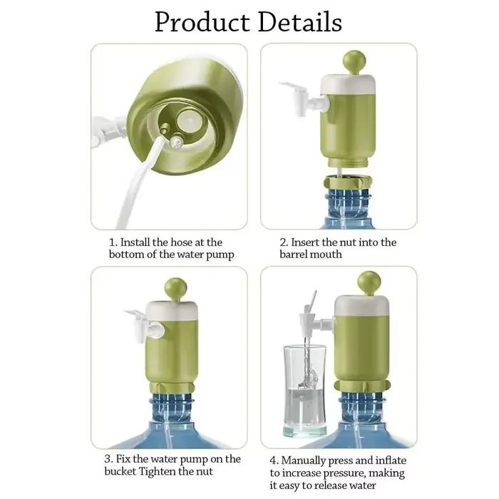 Avec tuyau d'eau, pompe distributrice d'eau