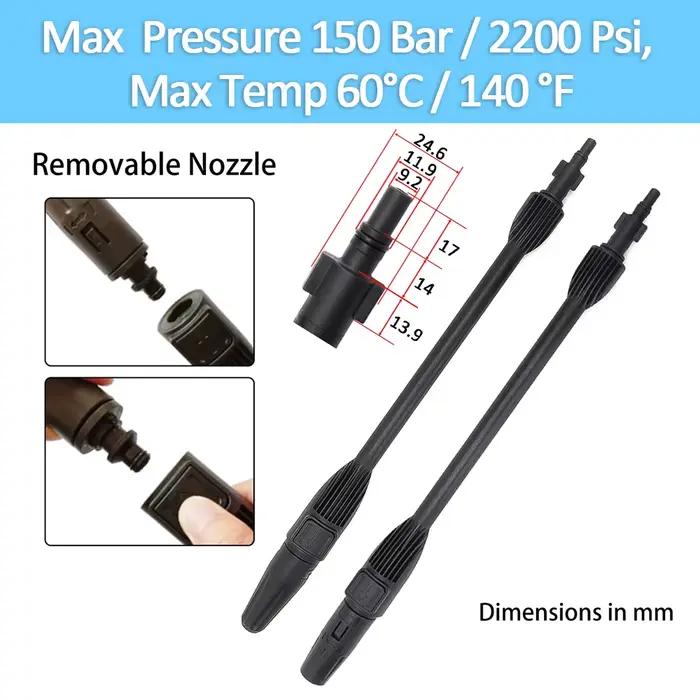 Nettoyeur haute pression pistolet de pulvérisation Jet Lance buse laveuse de voiture Jet