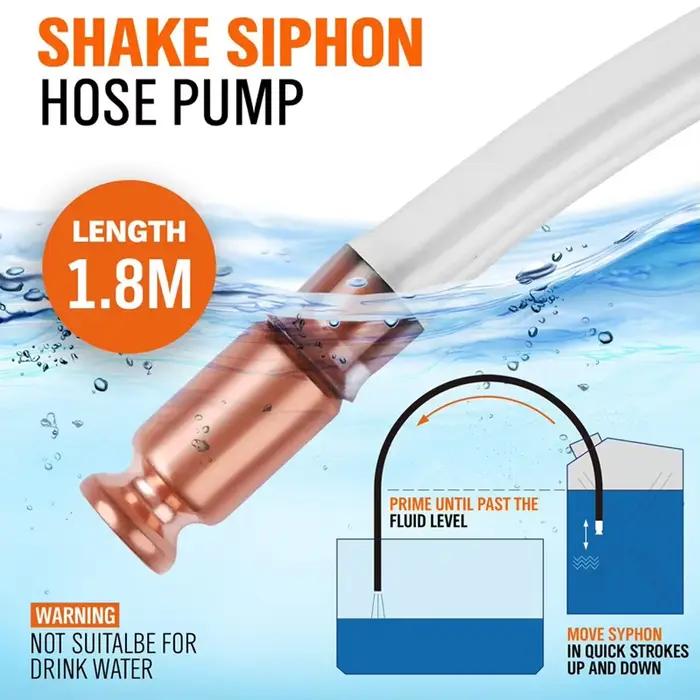Pompe à siphon manuelle pour gaz