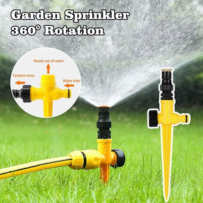 Arroseur de jardin 360 ° Système d'irrigation rotatif pour l'agriculture