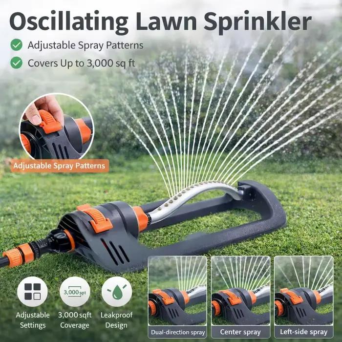 Arroseur oscillant automatique pour jardin