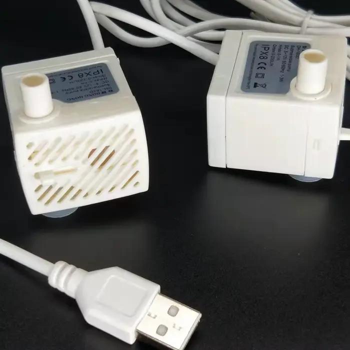 118 Mini pompe Submersible 3W DC 5V 130L/H H-Max50-60CM USB