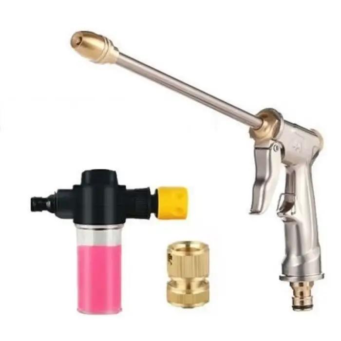 Pistolet à eau pour lavage de voiture en métal