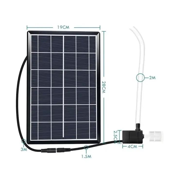 Pompe à eau solaire 12V