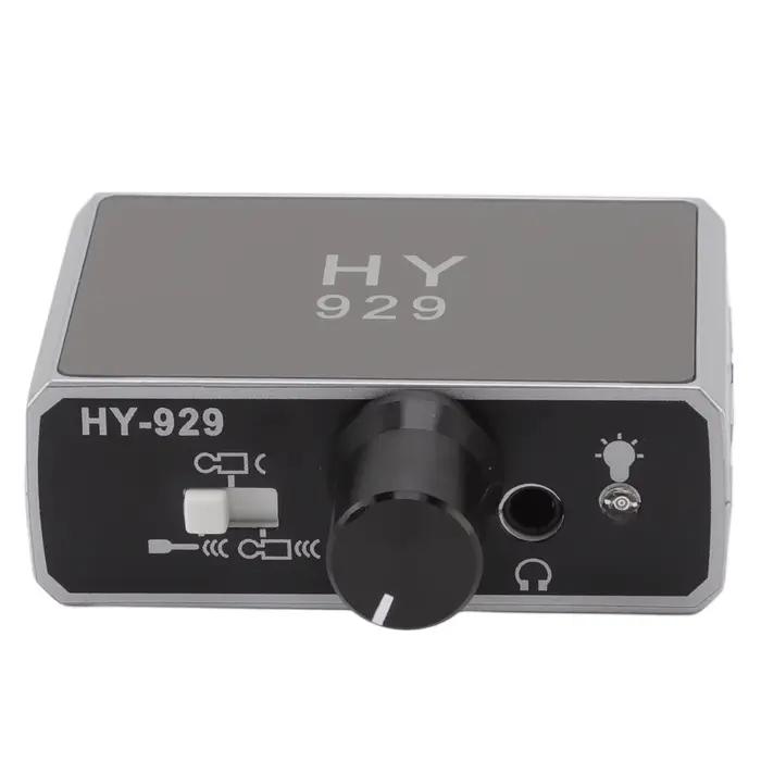 Détecteur de fuites d'eau HY 929 kit d'arrosage pour la détection précise de fuites dans le système d'irrigation jardin technologie avancée plastique blanc rechargeable