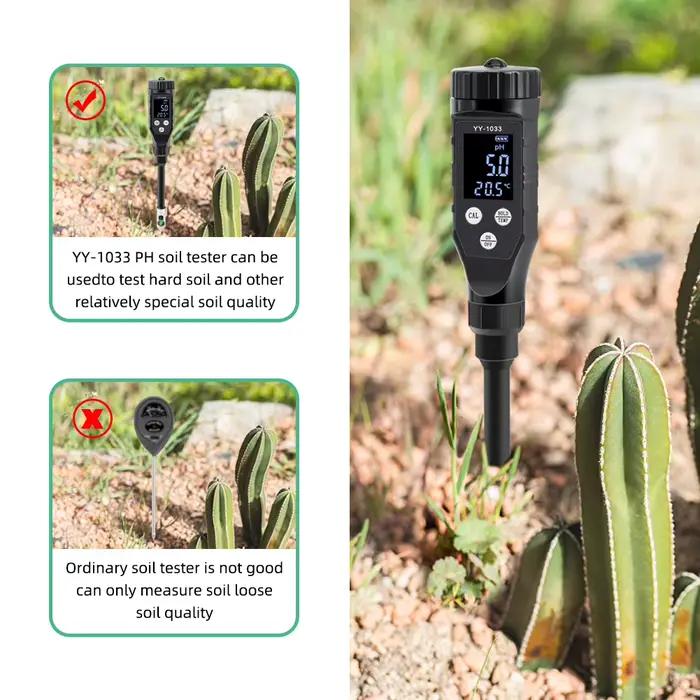 Testeur de sol intelligent PH 0.0 ~ 14.0pH