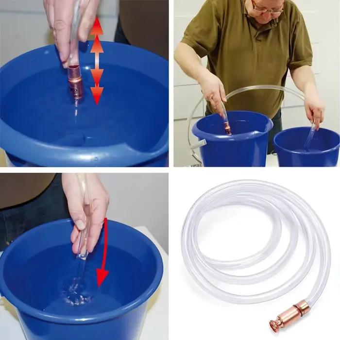 Pompe à siphon manuelle pour gaz