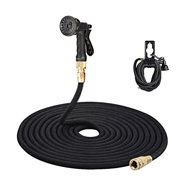 Tuyau d'arrosage extensible pour jardin, flexible et résistant, multi-longueur, multi-couleurs, idéal pour l'arrosage, lavage de voiture et nettoyage de terrasse